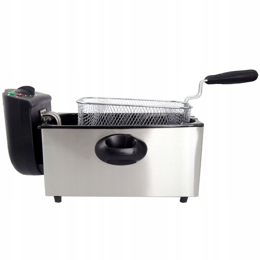 Esperanza FALAFEL Enkelt 3 L Enkeltstende 2200 W Frituregryde Sort, Hvid #13