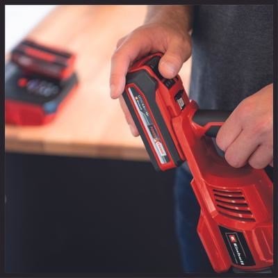 Einhell TE-SV 18 Li-Solo 2-i-1 stangstvsuger Batteri Dry Posels Sort, Rd #10