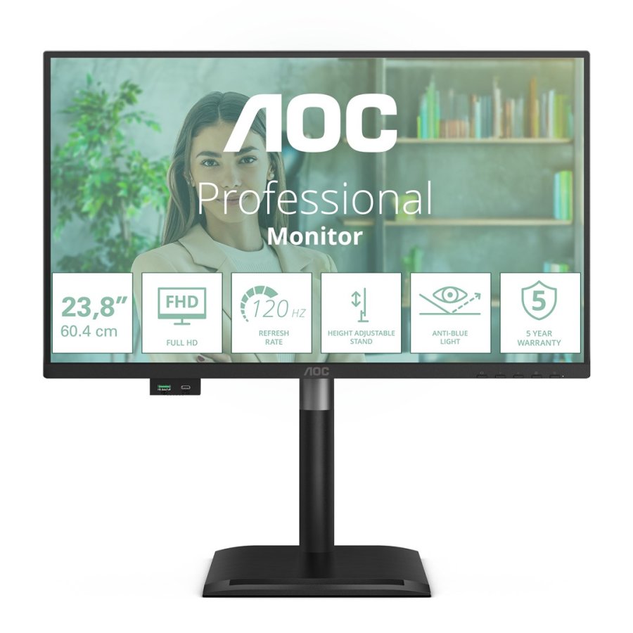 AOC 24P4U computerskrm 60,5 cm (23.8