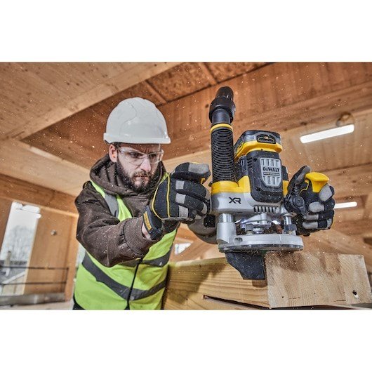 DeWALT DCW620H2-QW router og overfrser Sort, Gul 23000 rpm #31