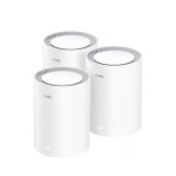 Cudy M3000 3-PACK mesh Wi-Fi-system Dual-band (2,4 GHz / 5 GHz) Wi-Fi 6 (802.11ax) Gr, Hvid 1 Intern #1