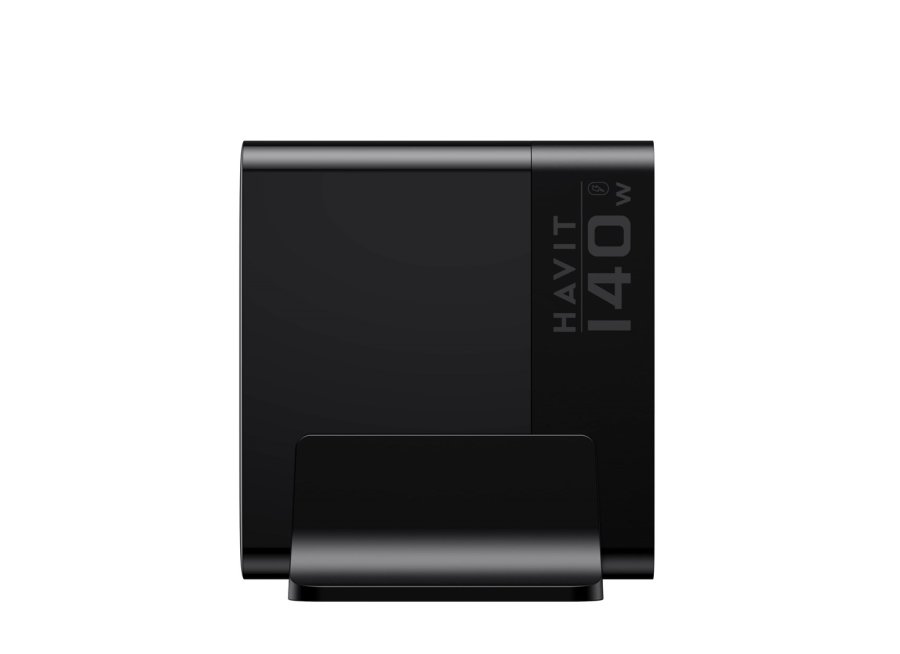 Havit UCLE004 EU - GaN rejseoplader med fem porte 140 W, sort #7