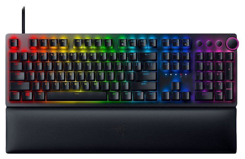 Razer Huntsman V2 tastatur Spil USB QWERTY US engelsk Sort #1
