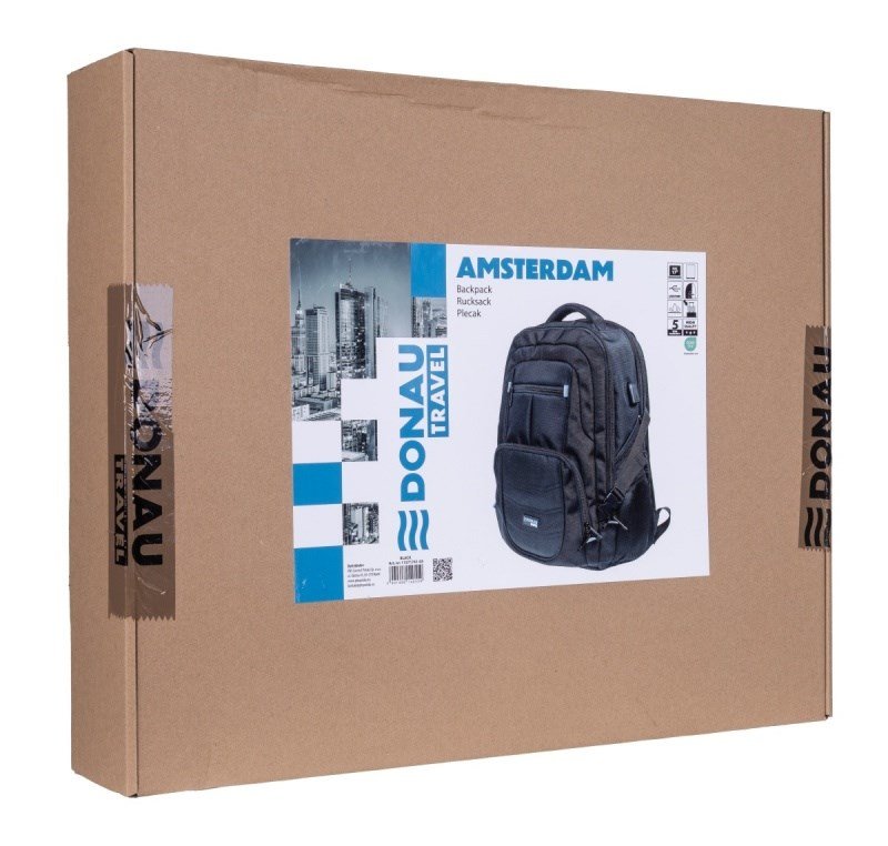 DONAU TRAVEL Amsterdam Laptop-rygs�k 17