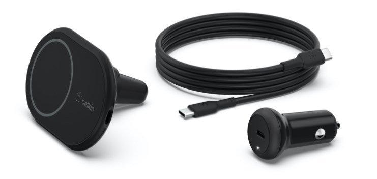 Belkin WIC004BTBK oplader til mobil enhed Smartphone Sort USB Trdls opladning Automatisk #2