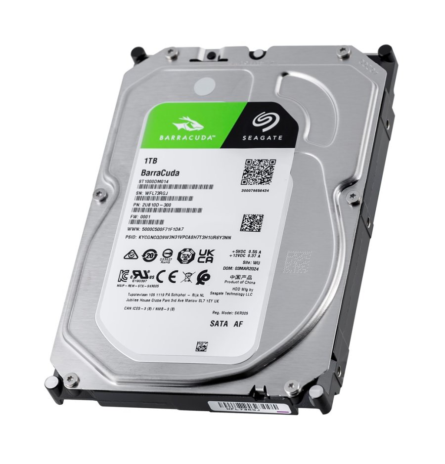 Seagate Barracuda ST1000DM014 harddisk 3.5