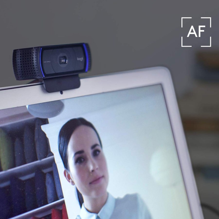 Logitech 960-001055 webcam 3 MP 1920 x 1080 pixel USB 2.0 Sort #4