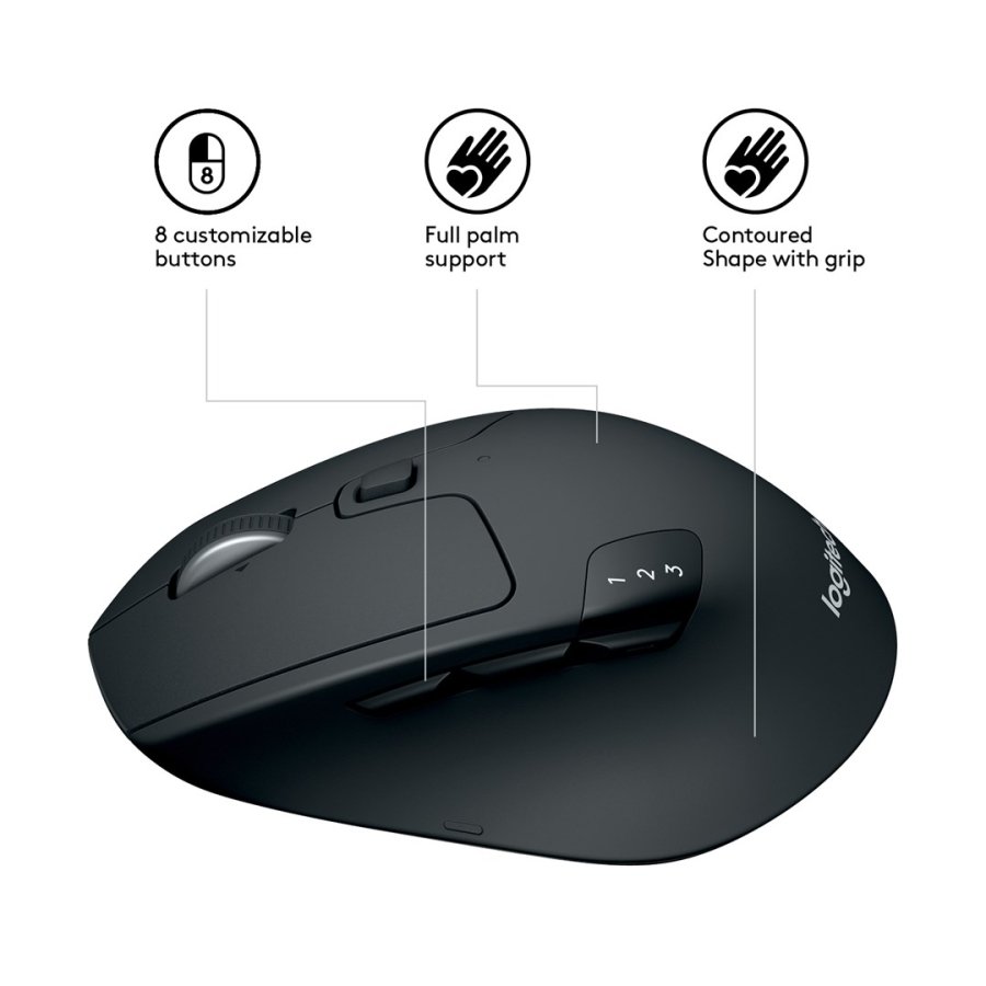 Logitech M720 Triathlon Wireless Mouse #4