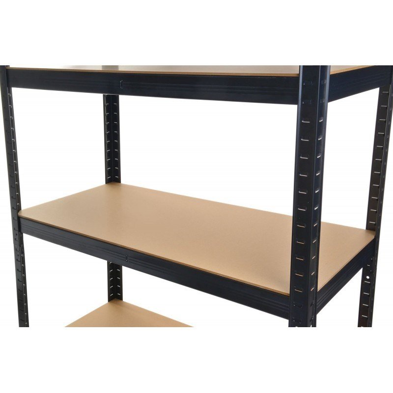 Topeshop REGA P9030 CZARNY lagerhylde til havevrktj Fritstende Galvaniseret stl, MDF #13