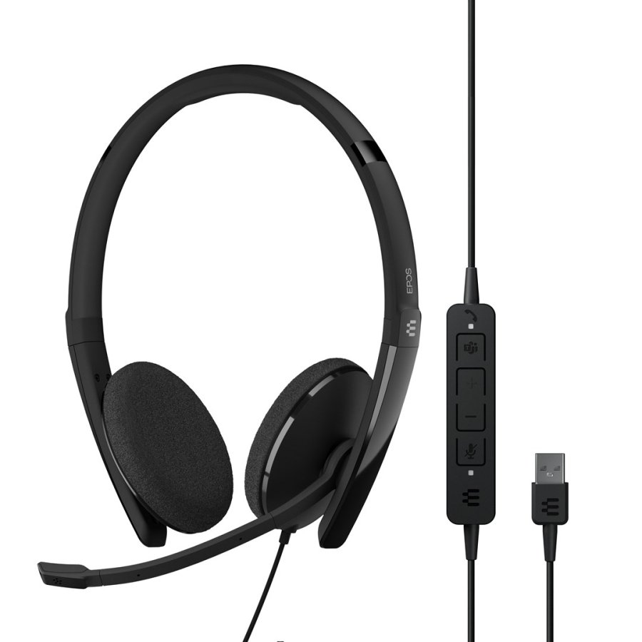 EPOS ADAPT 160T USB II Headset Sort #4