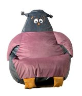 Puf GO GIFT Gr Pink Oxford 105 x 80 cm #1