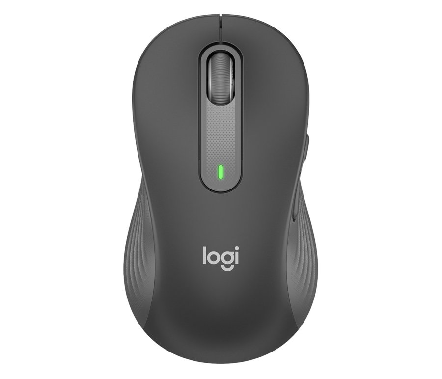 M650L Cordless Optical Mouse, USB, Sort/Gr #1