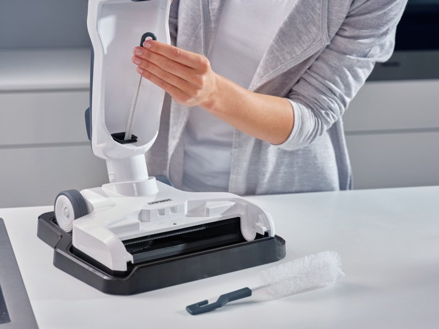 Leifheit Regulus Aqua PowerVac Stick vakuum Batteri Tr&vd Skum Posels Bl, Gr, Hvid #23