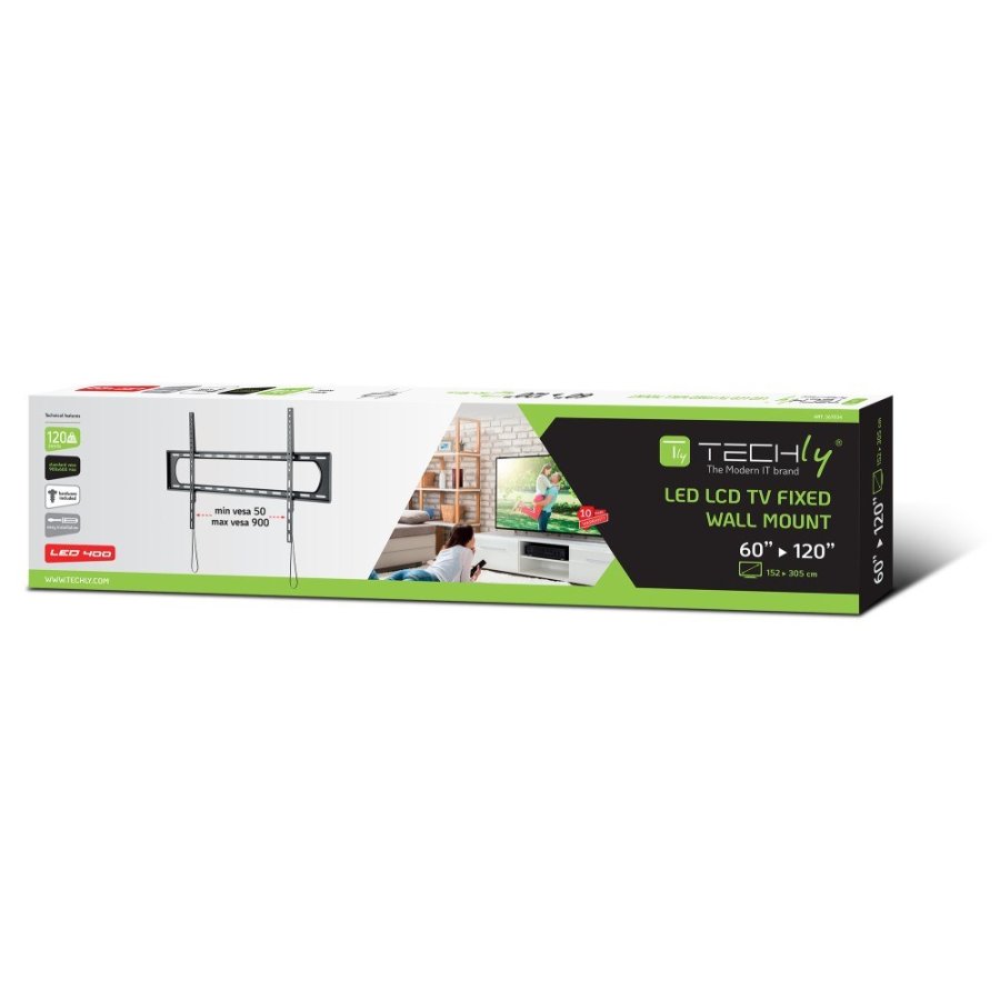 Techly ICA-PLB 369F tv-beslag 3,05 m (120