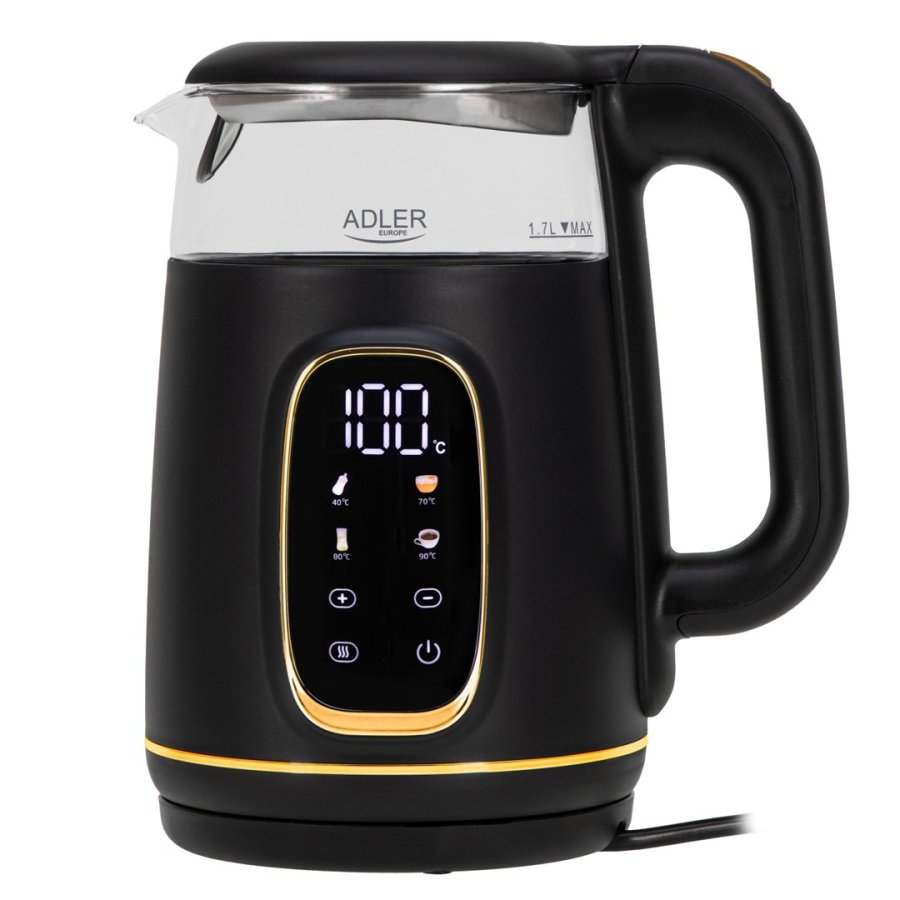 ADLER AD 1305 elkedel sort-guld #1