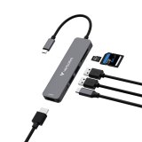 Verbatim 32156 interface hub USB 3.2 Gen 1 (3.1 Gen 1) Type-C 5000 Mbit/s Gr #5