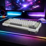 Inca IKG-455 tastatur Spil USB + RF Wireless + Bluetooth QWERTY Tysk Hvid #6