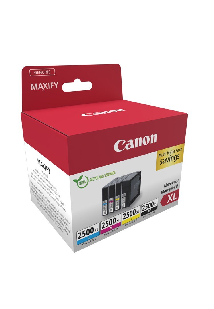 Canon 9254B010 blkpatron 4 stk Original Hjt (XL) udbytte Sort, Bl, Magenta, Gul #3