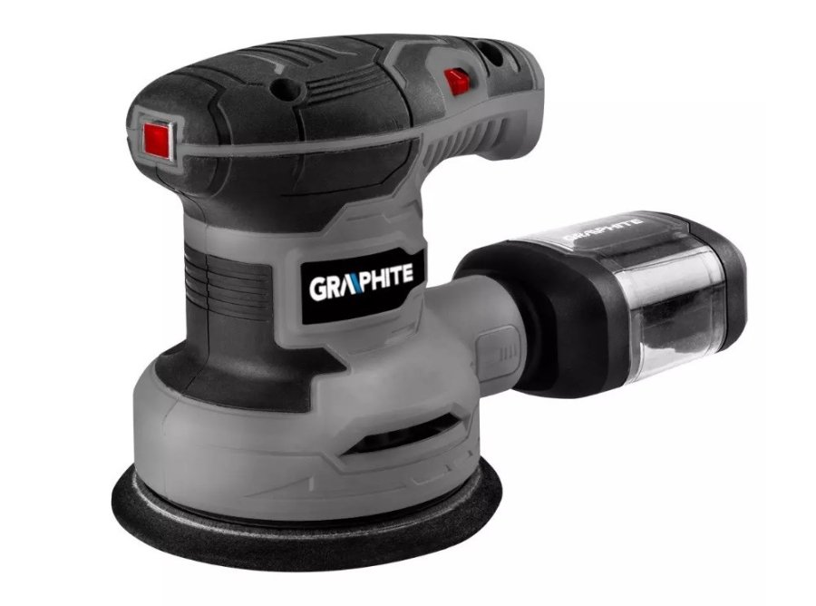 Excentrisk slibemaskine 300W Graphite125mm fod #1