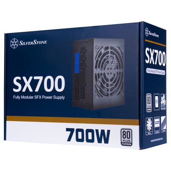 Silverstone SX700-PT enhed til str�mforsyning 700 W 20+4 pin ATX SFX Sort #12