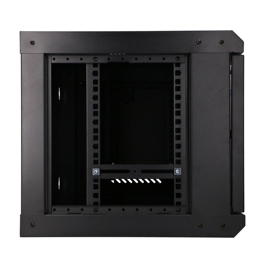 Extralink LITE 6U 530X400 WALL-MOUNTED RACKMOUNT CABINET BLACK Fritst�ende/v�g-/gulvmonteret stativ Sort #3