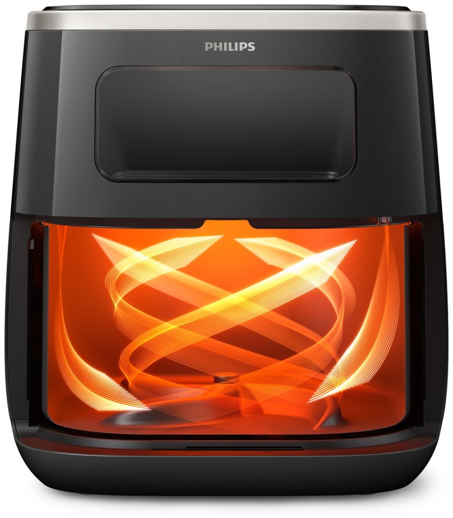 Philips 3000 series HD9257/80 frituregryde Dobbelt 5,6 L Enkeltstende 1700 W Varmluftsteger Sort #3