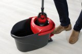 Mop with Bucket Vileda Ultramat Turbo XL Sort Rd Mikrofiber #7