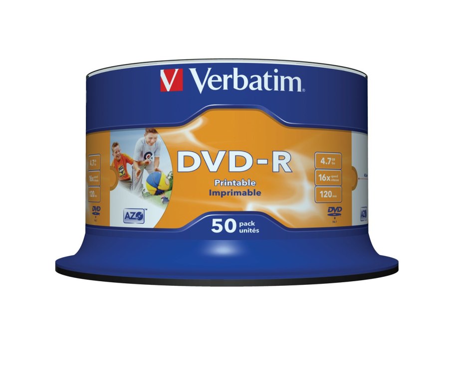 Verbatim 43533 tom DVD 4,7 GB DVD-R 50 stk #4