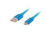 LANBERG CABLE USB 2.0 MICRO-B (M) - A (M) 1M QC #2