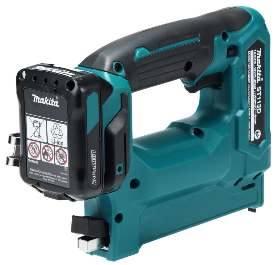 Makita ST113DZ sm & hfteklamme pistol Hftepistol Batteri #11