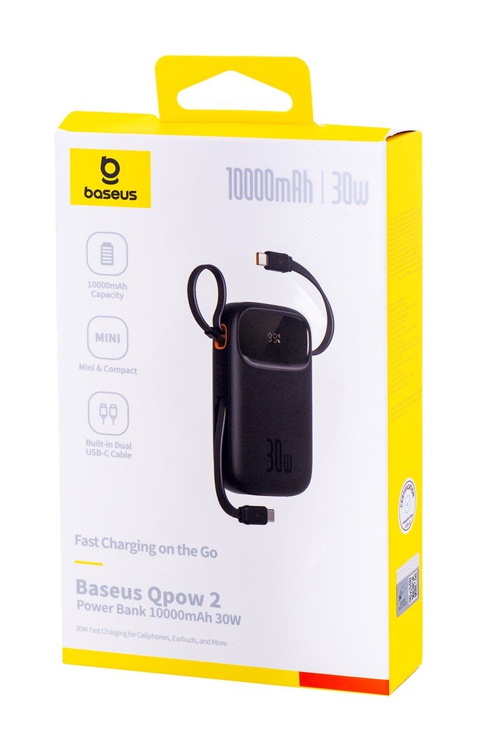 Baseus Qpow 2 Lithium polymer (LiPo) 10000 mAh Sort #9