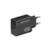 Esperanza EZC108K netoplader 45W sort #1