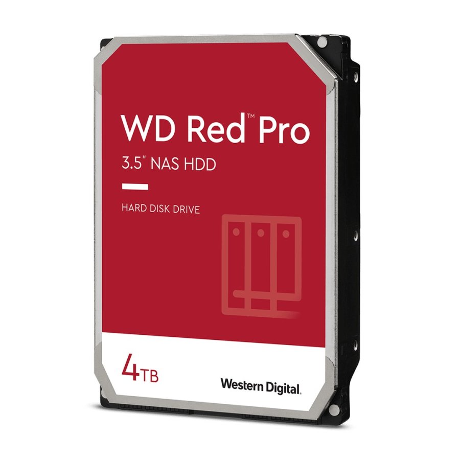 Western Digital Red Pro harddisk 4 TB 7200 rpm 256 MB 3.5