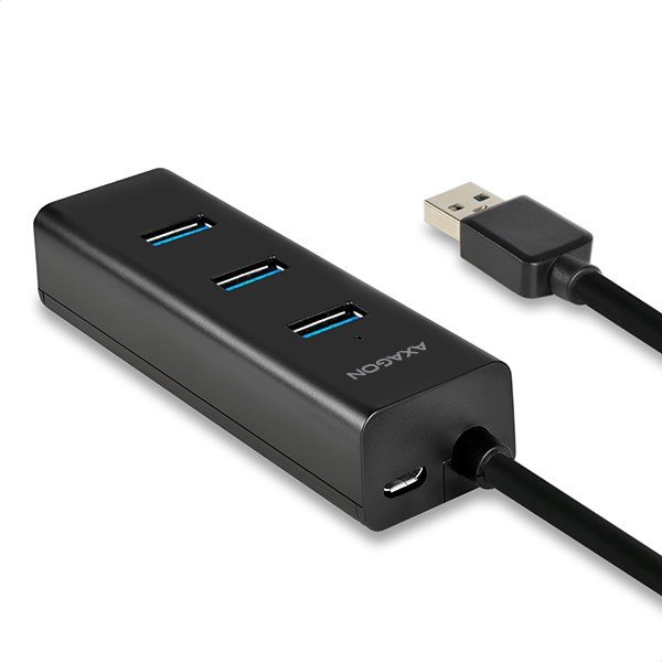 Axagon HUE-S2BP interface hub USB 3.2 Gen 1 (3.1 Gen 1) Type-A 5000 Mbit/s Sort #3