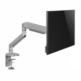 Ergo Office Aluminium Monitor Mount with Gas Spring, Double Arm, VESA 75x75/100x100, 17
