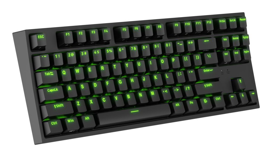 GENESIS Thor 404 TKL tastatur Spil USB QWERTY US International Sort #8