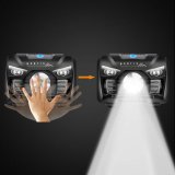 Montis Akumulatorowa latarka nagowna z sensorem MT001 Sort Hovedb�nd lommelygte LED #2