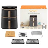 Cosori Turbo Tower Pro Smart Enkelt 10,8 L Enkeltstende 2630 W Varmluftsteger Sort, Guld #3