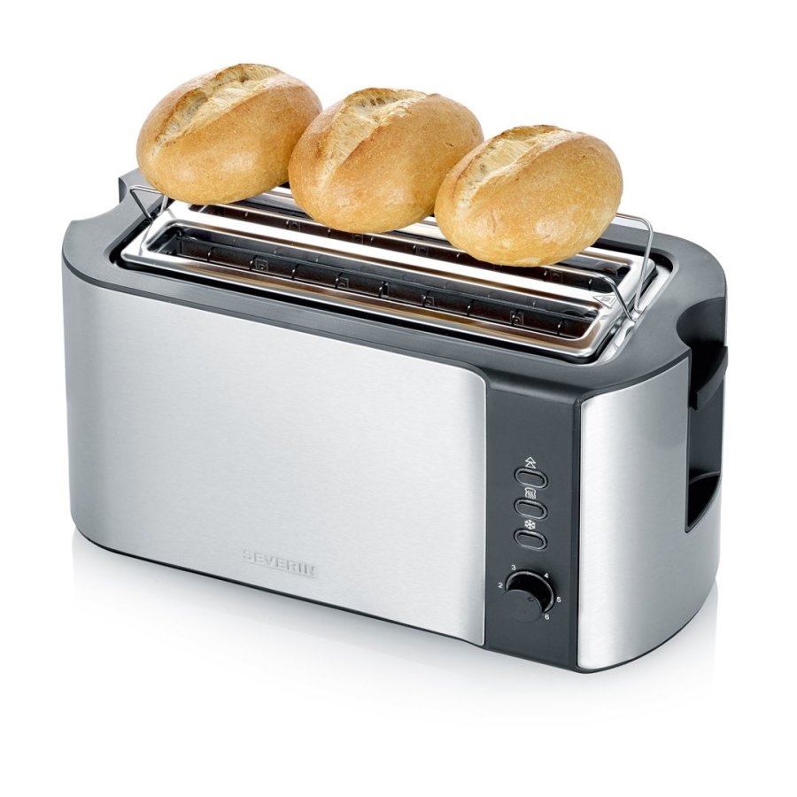 Severin AT 2590 brdrister 2 skive(r) 1400 W Sort, Slv #5