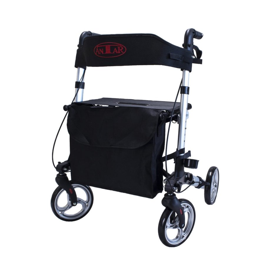 Firehjulet rollator i aluminium AT51006 #1