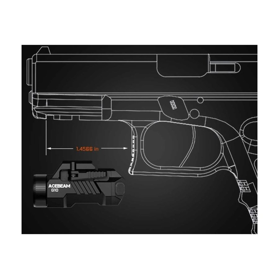 ACEBEAM G10 BLACK Lommelygte #3