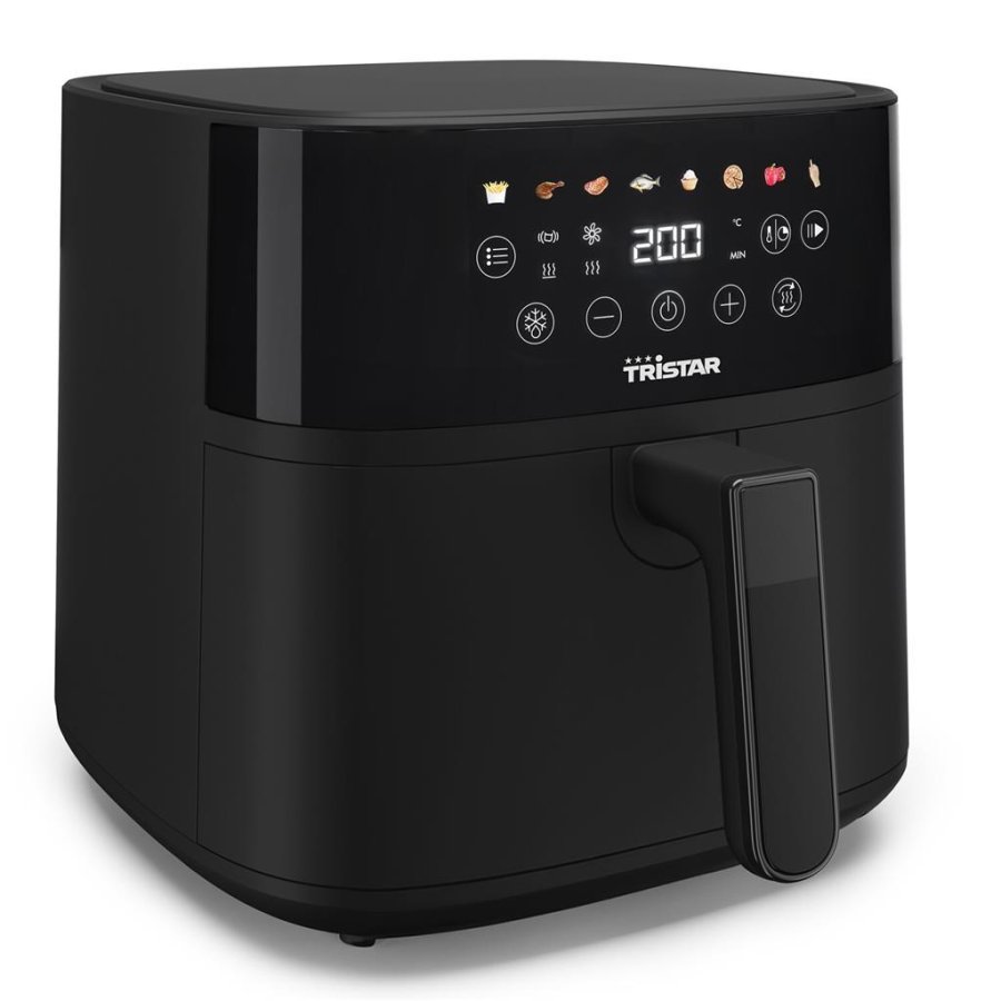 Tristar FR-9060 frituregryde Enkelt 6 L Enkeltst�ende 2000 W Varmluftsteger Sort #1