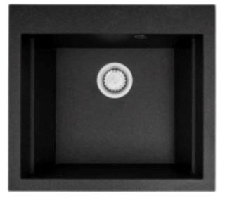 Vask  PYRAMIS SIROS 57X51.5 1B sort #1