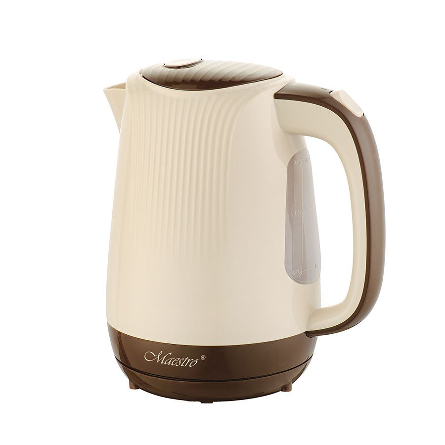 Feel-Maestro MR042 beige elkedel 1,7 L Beige, Brun 2200 W #1