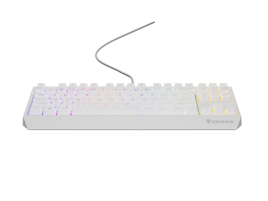 GENESIS Thor 230 TKL tastatur Spil USB + RF Wireless + Bluetooth QWERTY Hvid #7