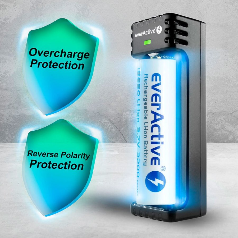 Batterioplader til genopladelige Li-ion-batterier everActive LC-100 #2