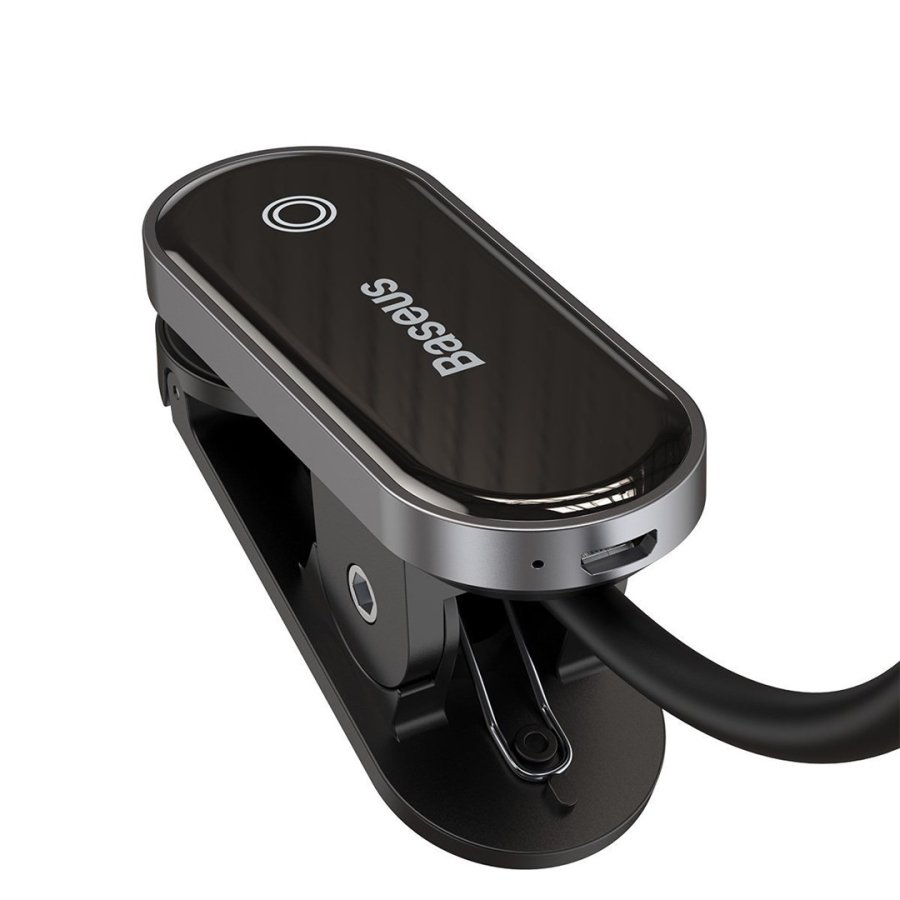 Baseus Mini Clip Lamp DGRAD-0G Tr�dl�s LED-lampe med klemme Gr� #5