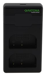 Patona Premium Twin Performance PD-oplader til Panasonic DMW-BLF19 med USB-C-kabel #3