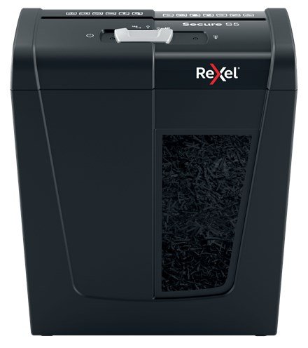 Rexel Secure S5 papirmakulator Stribe makulering 70 dB Sort #1