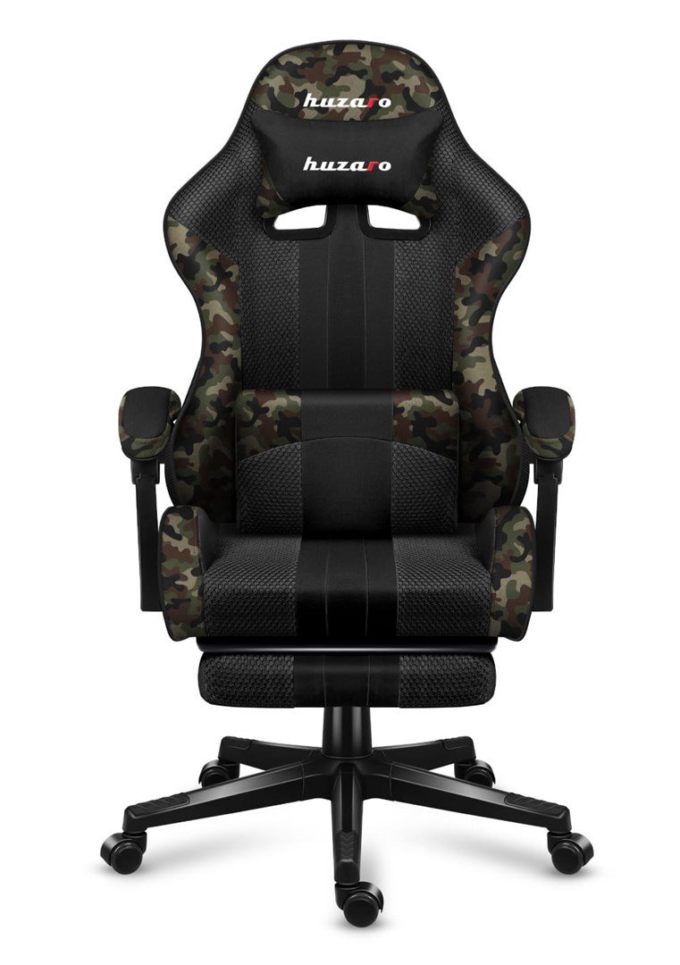 HUZARO FORCE 4.7 CAMO MESH GAMING STOL #2